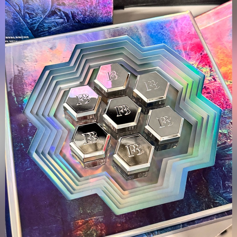 Fenty Beauty Avalanche All Over Metallic Powder Set Full Set - limited edition